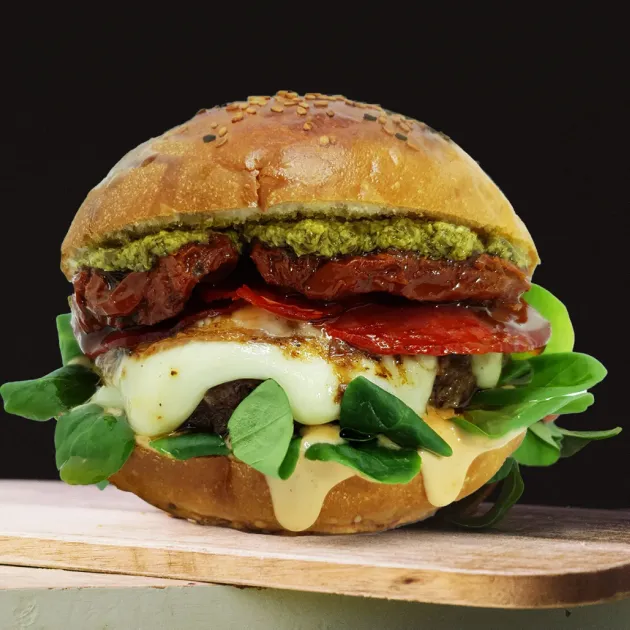Ăla Italian - Burger Vita Pesto Mozzarella